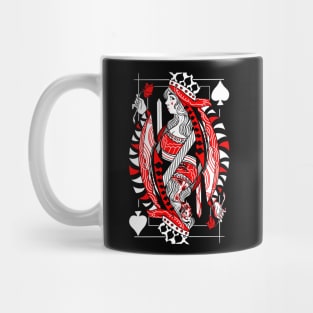 Queen heart zombie Mug